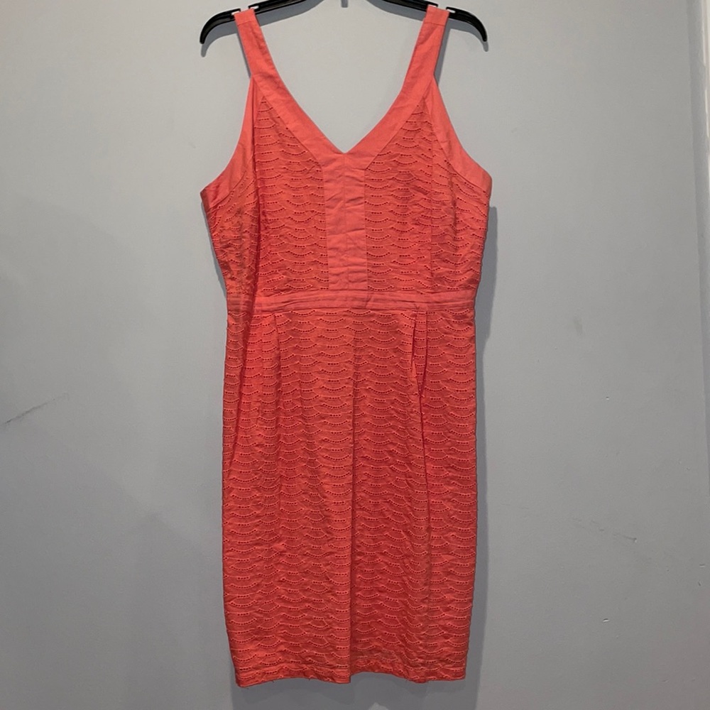 Women’s Old Navy size 12 coral eyelet dress